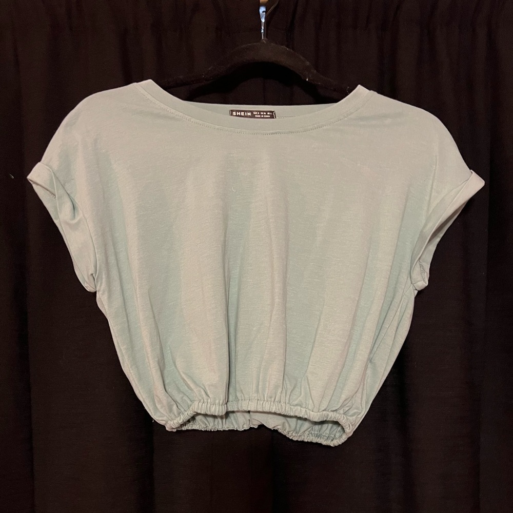 SHEIN teal sleeveless top